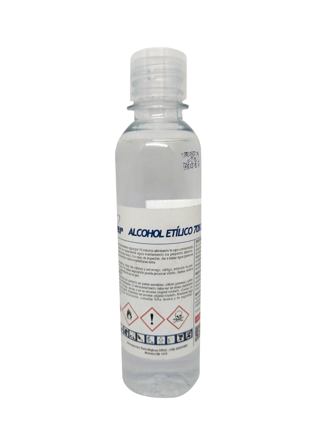 Alcohol Desnaturalizado 70 % 250 Ml