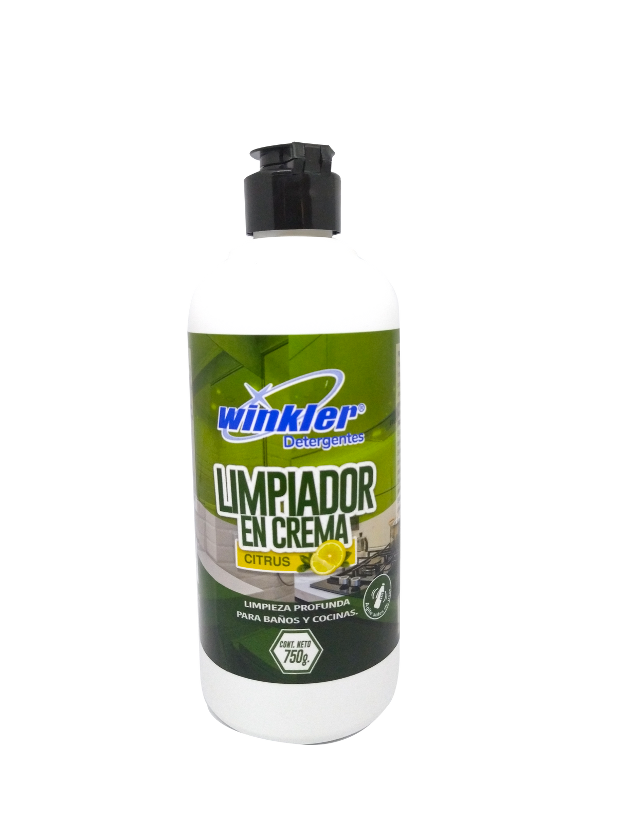 Limpiador En Crema Tapa Flip Top Env. 750 G Wk-540