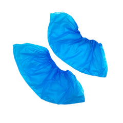 Cubrezapato Plastico Azul En Bolsa X 100 Uds