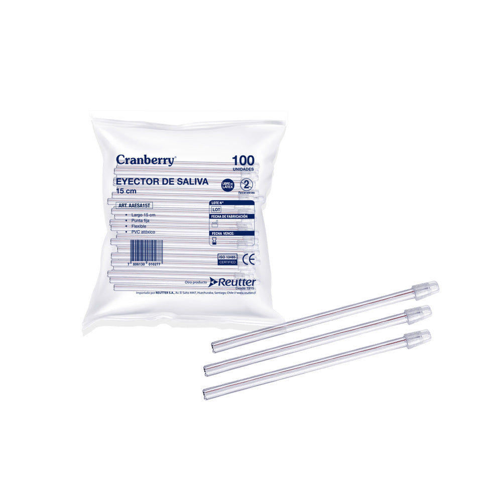 Eyector De Saliva De 15 Cm