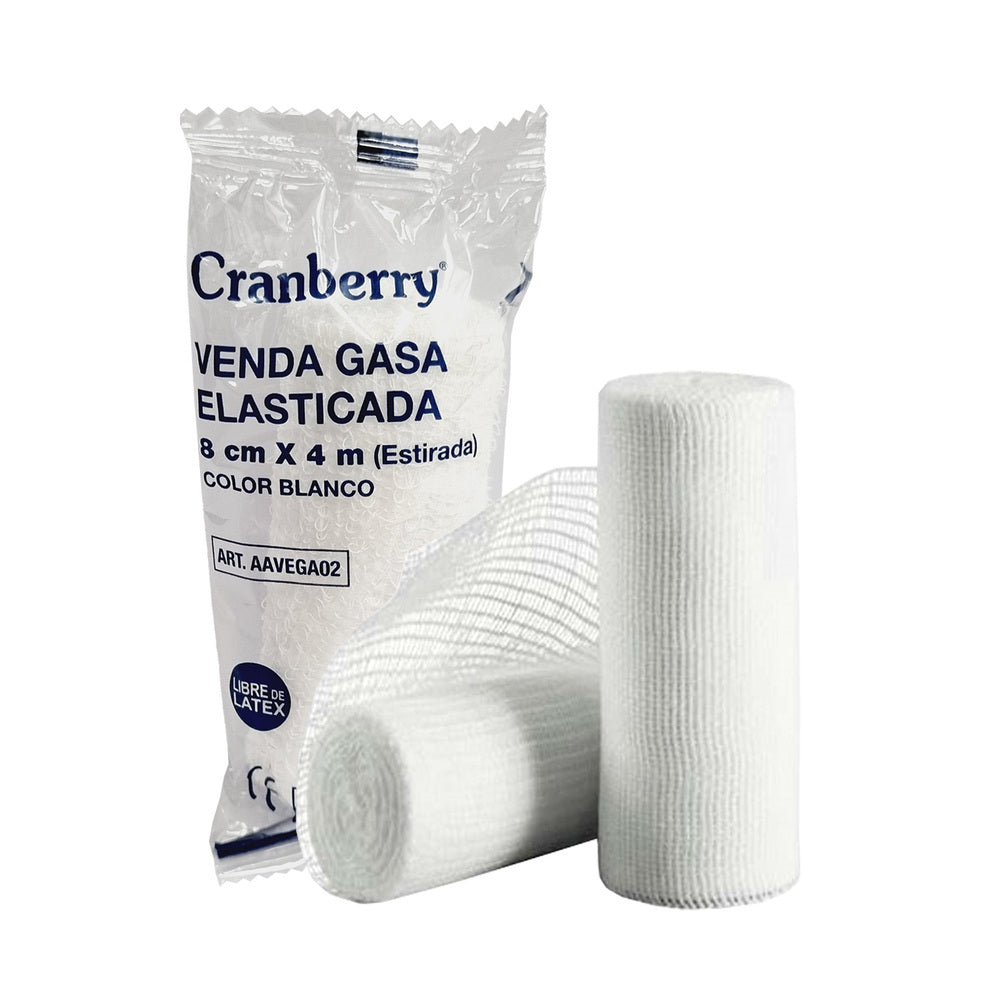 Venda Gasa Elasticada 8 Cm X 4 M Caja X 20 Uds