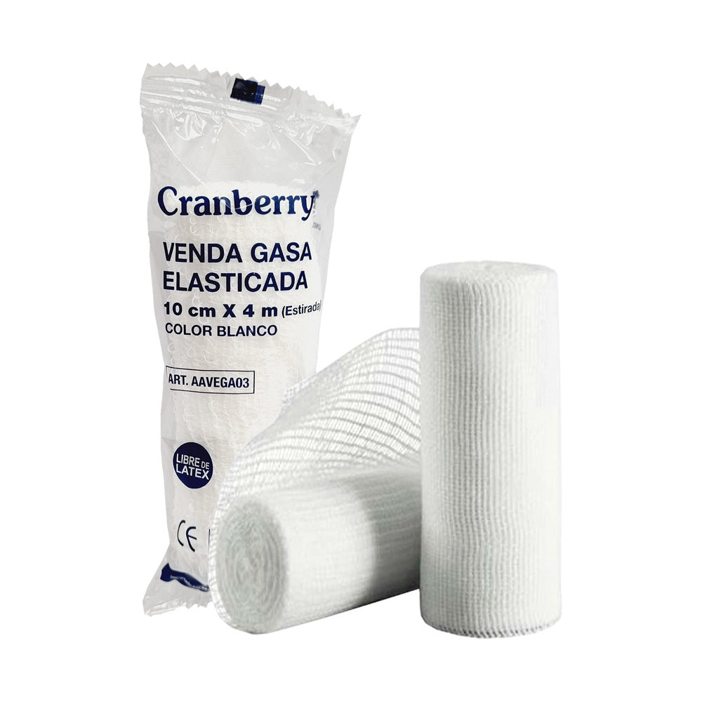 Venda Gasa Elasticada 10 Cm X 4 M Caja X 20 Uds