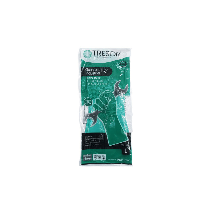 Guante Nitrilo Ind. Heavy Duty