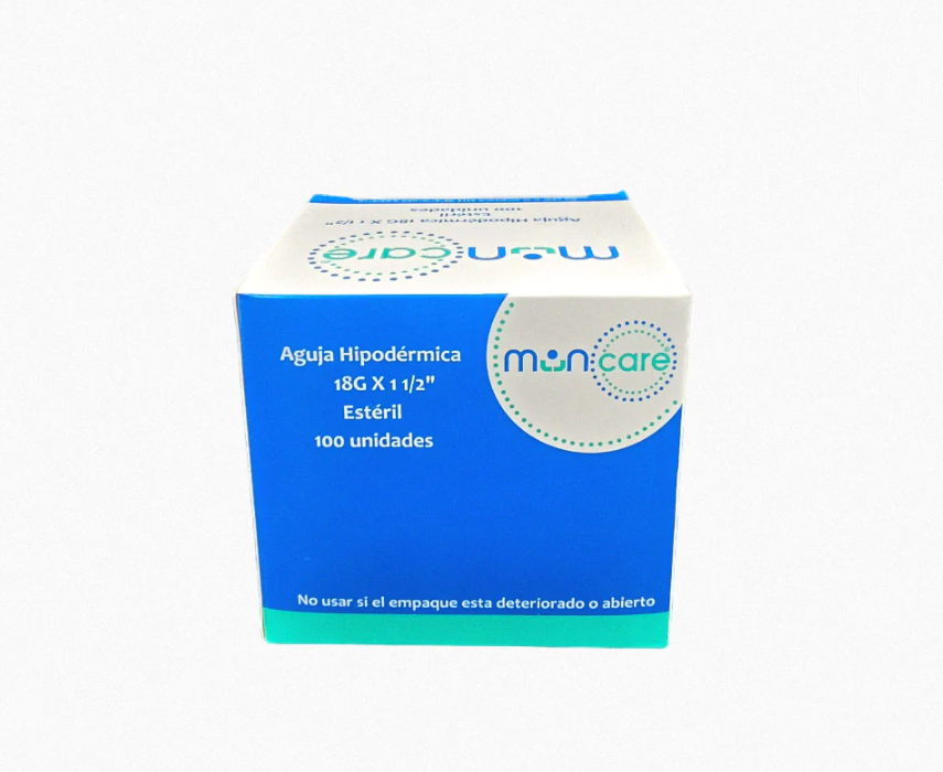Aguja Hipodermica 18 G X 1-1/2 Muncare