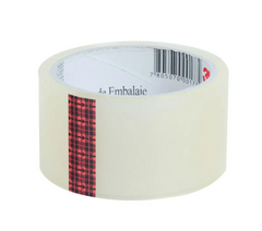 Cinta Embalaje 3M Scotch Transparente 48 Mm X 40 M Trabajo Liviano