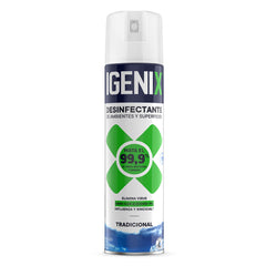 Desinfectante En Aerosol Igenix Tradicional Antibacterial 360 Cc