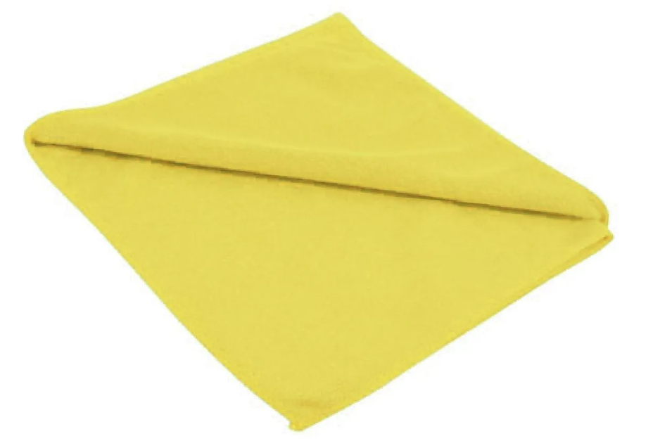 Paño Microfibra 40 X 40 Cm Amarillo
