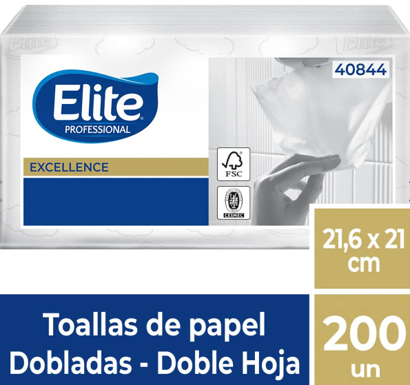 Papel Interfoliado Caja X 18 Uds Elite