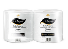Toalla De Papel Autocorte 280 M X 2 Uds Mi Papel