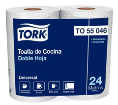 Toalla De Papel 24 M X 2 Uds Tork